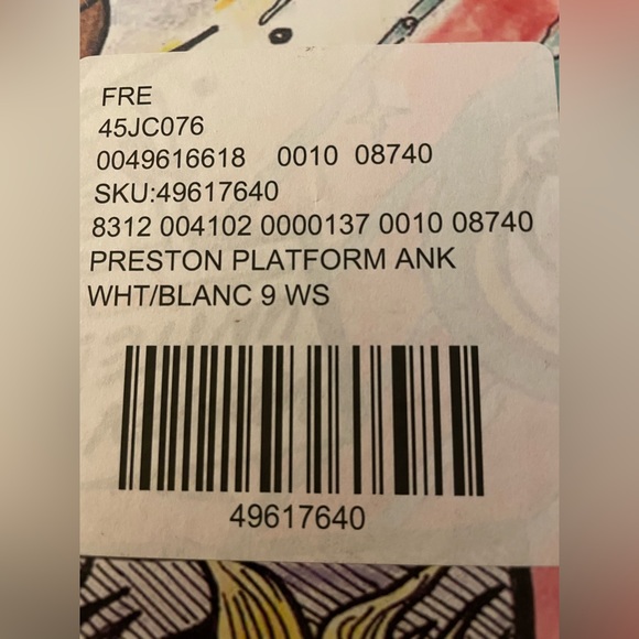 NIB Jeffrey Campbell + FP Exclusive Preston Platform Size 9 GREEN/BONE OR TAN - Picture 11 of 14